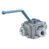 Stainless steel Pekos 3-way ball valve | KP-2590
