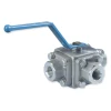 Stainless steel Pekos 3-way ball valve | KP-2590