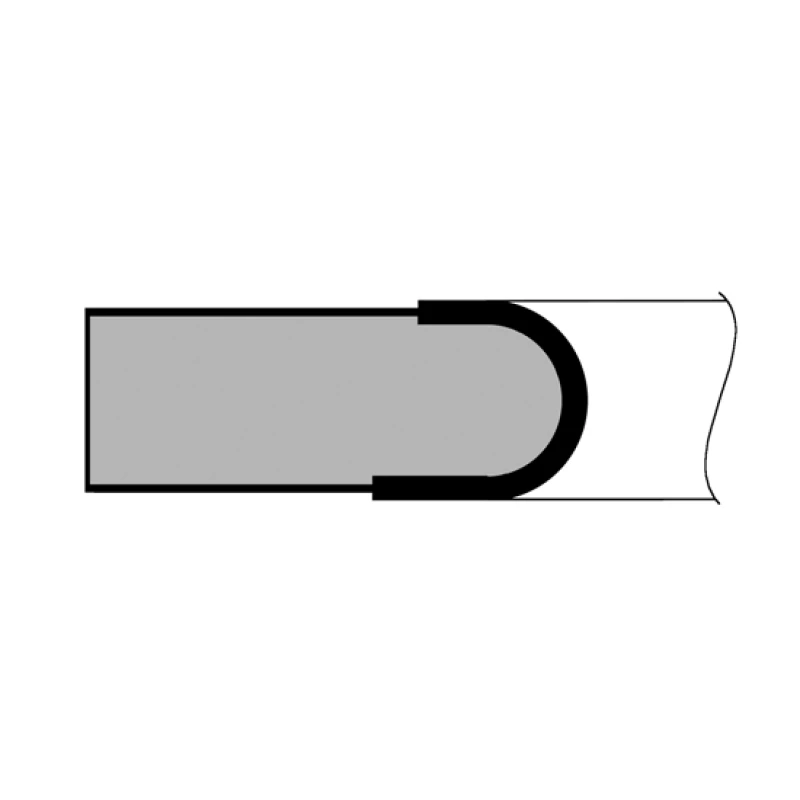 Graphite with stainless steel insert v.z.v. 