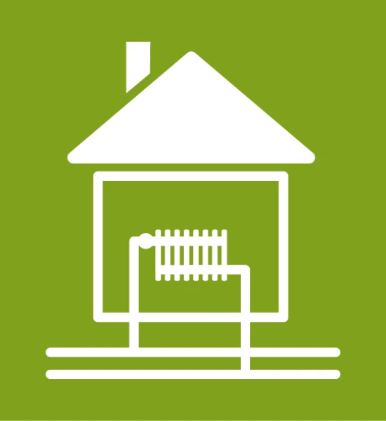 klinger icons square without text 100x100mm district heating